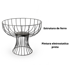 Fruteira Centro de Mesa Aramado Design Moderno - loja online