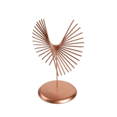 Enfeite para Mesa Decorativo de Ferro Rose Gold - comprar online