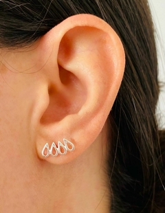 Brinco ear cuff mini gotas - comprar online