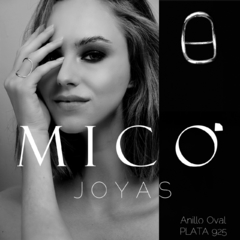 ANILLO OVAL - Micó joyas