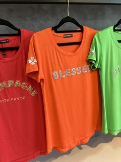 T-shirt Blessed - loja online
