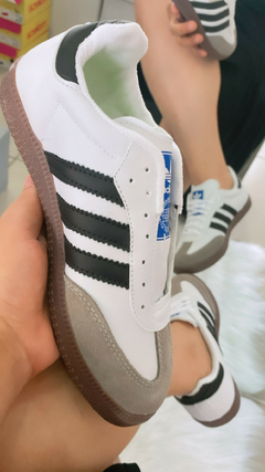 TENIS ADIDAS SAMBA CINZA