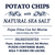 CHIPS DE PAPAS FRITAS CON SAL MARINA - Boutique Chips en internet