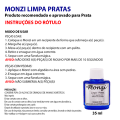 Kit 3 Flanelas Mágicas + 1 Limpa Prata Monzi 35ml na internet
