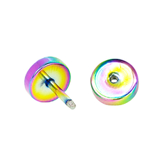 Brinco Inox Rainbow 8mm na internet