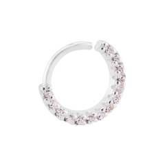 Piercing Prata 14 Zirconias White