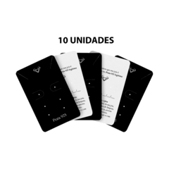 Kit Cartelas c/ Certificado de Prata no Verso - loja online