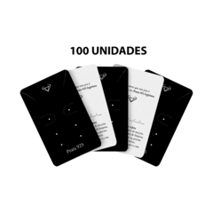 Kit Cartelas c/ Certificado de Prata no Verso - comprar online