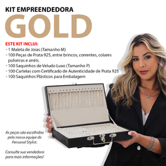 Imagem do Kit de Joias Gold 100 Peças de Prata 925