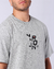 T-SHIRT MR. JON DECONFIGURED - MIXED GRAY - comprar online