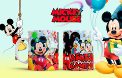 12 Tazas Personalizadas Fiesta Infantil Mickey Mouse 4 años