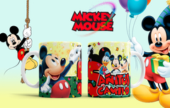 12 Tazas Personalizadas Fiesta Infantil Mickey Mouse 5 años