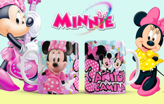 12 Tazas Personalizadas Fiesta Infantil Minnie Mouse 3 años