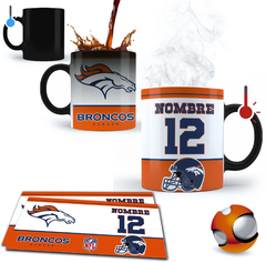 Taza Personalizada Personalizada Broncos