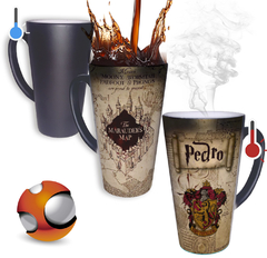 Taza Mágica Grande Cónica de 17oz Personalizada Harry Potter Mapa Merodeador - comprar en línea