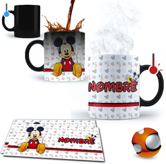 Taza Mágica Personalizada Mickey Mouse 03