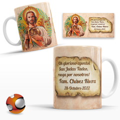 12 Tazas Personalizadas recuerdo San Judas Tadeo - comprar en línea