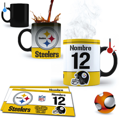 Taza Personalizada Personalizada Steelers 02