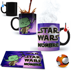 Taza Mágica Personalizada Star Wars Baby Yoda 05