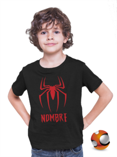 Playera para niño, niña o adulto Spider Man Personalizada Todas Las Tallas en internet