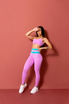 Legging Vibe Rosa Chiclete Tam ún.