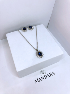 conjunto madame azul