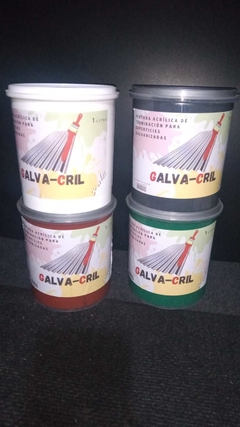 Pintura para Chapa Galvanizada y Cincalum Galva-Cril