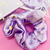 Scrunchies Lilás Com Cartão - comprar online