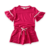 Conjunto infantil saia e blusa com babado Eduarda - comprar online