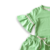 Imagem do Conjunto infantil saia e blusa com babado Eduarda