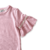 Conjunto infantil saia e blusa com babado Eduarda na internet