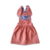 Vestido infantil jardineira Amália - comprar online