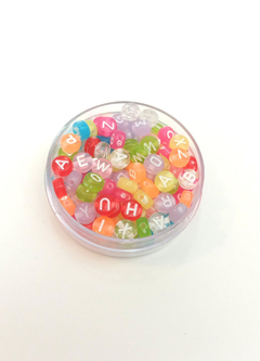 Letrinhas mix candy colors 15g na internet