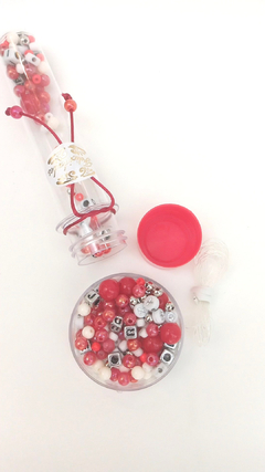 Tubet kit pulseira vermelho 20g - comprar online
