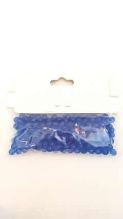 Bolinha azul translúcida 6mm 25g 1610 - loja online