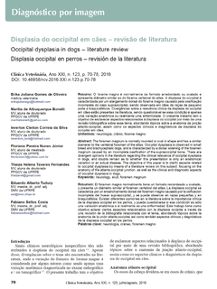 Displasia do occipital em cães – revisão de literatura