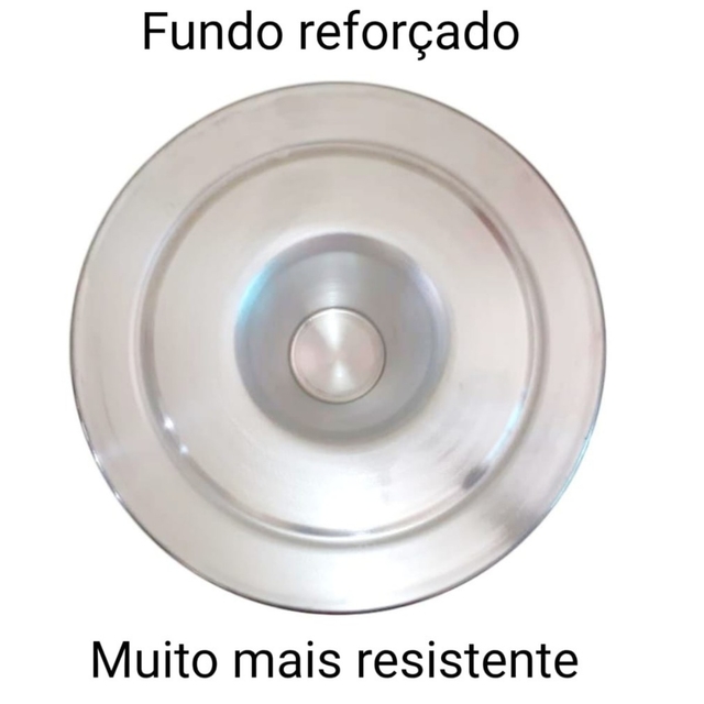 Forma De Pudim Bolo Suíça Com Furo 18 x 8 Redonda Kit 5 Peças