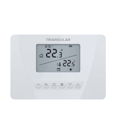 TERMOSTATO TRIANGULAR PROGRAMABLE INALAMBRICO