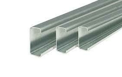 Perfil C Galvanizado 100mm X 45mm X 10mm X 1.6mm de Espesor X 6mts de largo