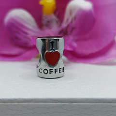 Berloque separador caneca (I LOVE COFFE)