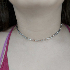 Choker 40cm - aço inox - comprar online