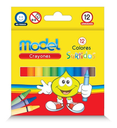 CRAYONES DE CERA MODEL x12