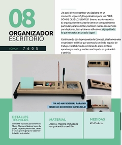 ORGANIZADOR ESCRITORIO LINEA CONCEPT