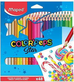 LAPICES MAPED COLOR´PEPS x48