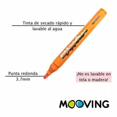 MARCADORES ACRYLIC MODE MOOVING X 10 - comprar online