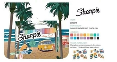 SHARPIE VINTAGE TRAVEL X 18 + 5 STICKERS - comprar online
