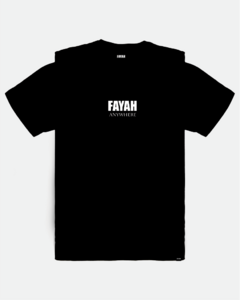 CAMISETA FAYAH ANYWHERE PRETA