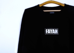 MOLETOM FAYAH PRETO - FAYAH