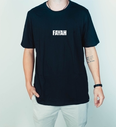 Imagem do CAMISETA FAYAH PRETA