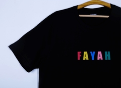 CAMISETA FAYAH COLOR - loja online